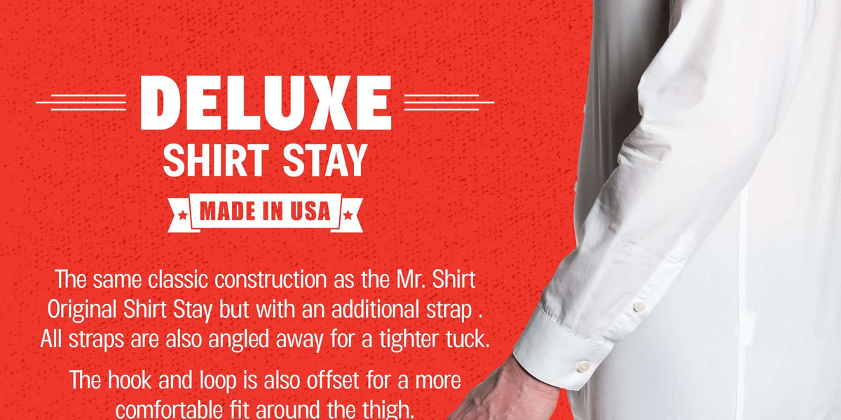 The Mr. Shirt Deluxe Shirt Stay